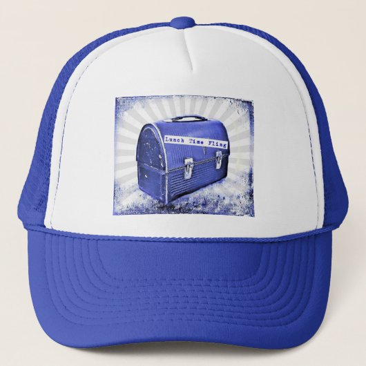 Mittagszeit Blues Truckerkappe (Vorderseite)