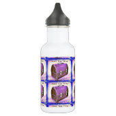 Mittagszeit Edelstahlflasche (Links)