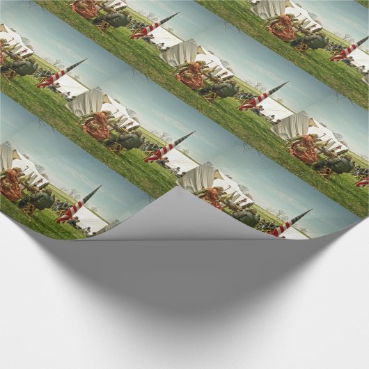 Mittagszeit Geschenkpapier (Ecke)