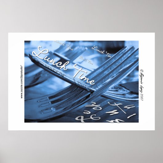 Mittagszeit Poster (Vorne)