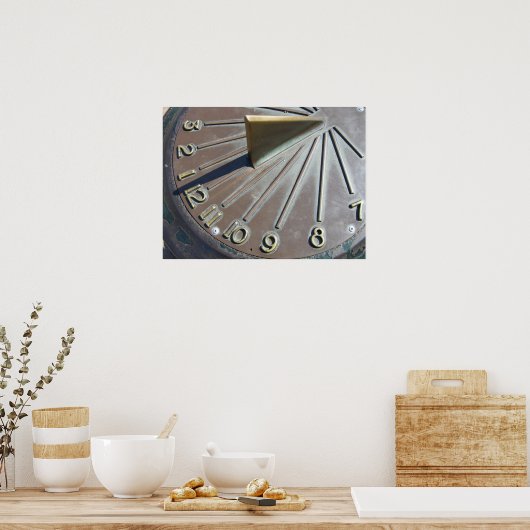 Mittagszeit Poster (Küche)