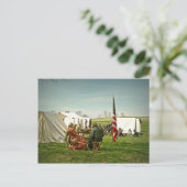 Mittagszeit Postkarte (Stehend Vorderseite)