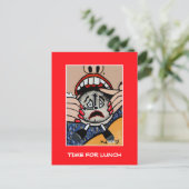 Mittagszeit - Zeitpunkte Postkarte (Stehend Vorderseite)