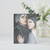 Mittäterschaft eines Mannes Postkarte (Stehend Vorderseite)