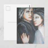 Mittäterschaft eines Mannes Postkarte (Vorne/Hinten)