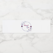 Mitte 2021 wasserflaschenetikett (Einzelnes Label)