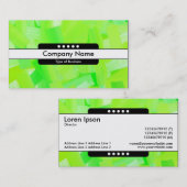 Mitte 5 Bereiche - grün gestrichen Visitenkarte (Vorne/Hinten)