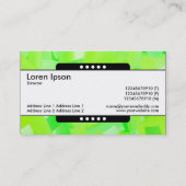 Mitte 5 Bereiche - grün gestrichen Visitenkarte (Rückseite)