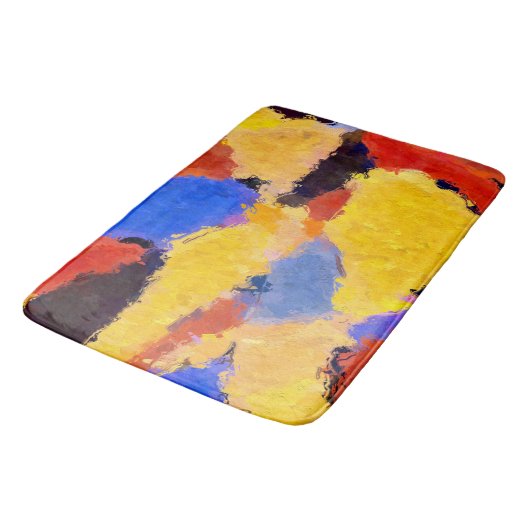 Mitte Abstrakt Badematte (Schrägansicht)