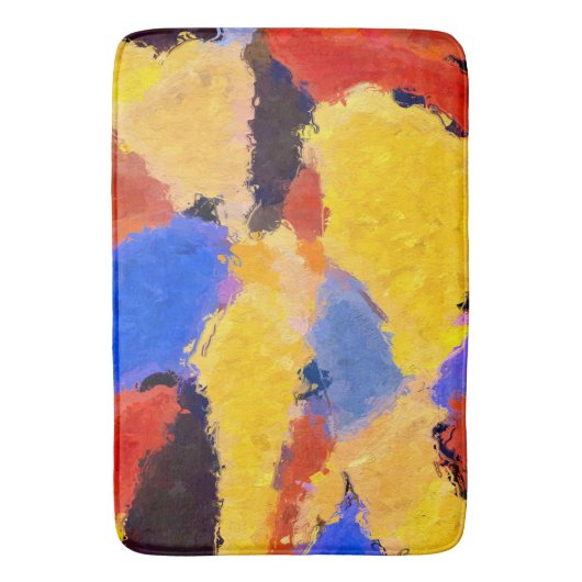 Mitte Abstrakt Badematte (Vorderseite Vertikal)