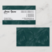 Mitte Band 010 - Petal Brushed Green Visitenkarte (Vorne/Hinten)