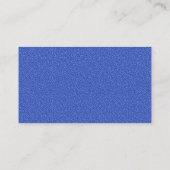 Mitte Band 022 - Blaue Embossed Texture Visitenkarte (Rückseite)