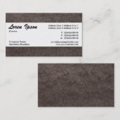Mitte Band 09 - Dark Earth Texture Visitenkarte (Vorne/Hinten)