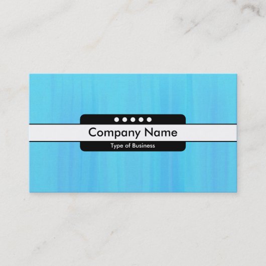 Mitte Band 5 Spots - Blauer gestrichene Textur Visitenkarte (Vorderseite)