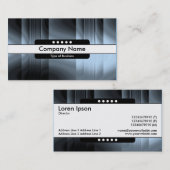 Mitte Band 5 Spots - Color Tex Visitenkarte (Vorne/Hinten)