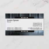 Mitte Band 5 Spots - Color Tex Visitenkarte (Rückseite)