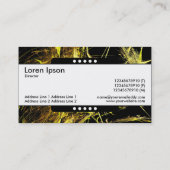 Mitte Band 5 Spots - Fraktal Flame 02 Visitenkarte (Rückseite)