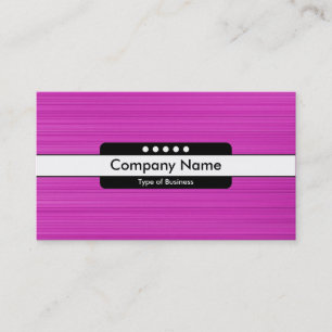 Mitte Band 5 Spots - gebürstete Magenta-Textur Visitenkarte