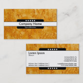 Mitte Band 5 Spots - Holz 03 Visitenkarte (Vorne/Hinten)