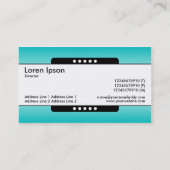 Mitte Band 5 Spots - Horizont Glow 01 Visitenkarte (Rückseite)