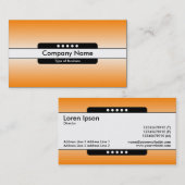 Mitte Band 5 Spots - Horizont Glow 02 Visitenkarte (Vorne/Hinten)