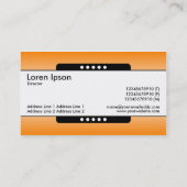 Mitte Band 5 Spots - Horizont Glow 02 Visitenkarte (Rückseite)