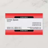 Mitte Band 5 Spots - Horizont Glow 03 Visitenkarte (Rückseite)