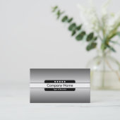 Mitte Band 5 Spots - Horizont Glow 04 Visitenkarte (Stehend Vorderseite)