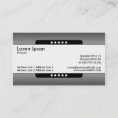 Mitte Band 5 Spots - Horizont Glow 04 Visitenkarte (Rückseite)