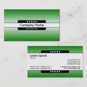 Mitte Band 5 Spots - Horizont Glow 05 Visitenkarte (Vorne/Hinten)