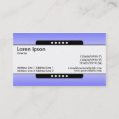 Mitte Band 5 Spots - Horizont Glow 06 Visitenkarte (Rückseite)