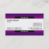 Mitte Band 5 Spots - Horizont Glow 08 Visitenkarte (Rückseite)