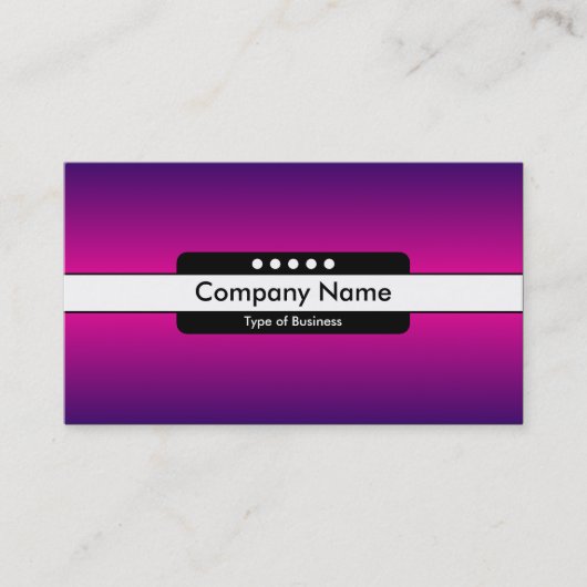 Mitte Band 5 Spots - Horizont Glow 08 Visitenkarte (Vorderseite)