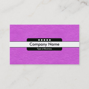 Mitte Band 5 Spots - Magenta Papier Textur Visitenkarte