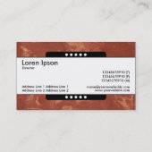 Mitte Band 5 Spots - Marmor 01 Visitenkarte (Rückseite)