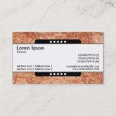 Mitte Band 5 Spots - Marmor 02 Visitenkarte (Rückseite)