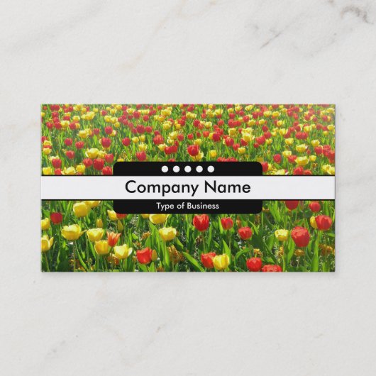 Mitte Band 5 Spots - Meer der Tulipen II Visitenkarte (Vorderseite)