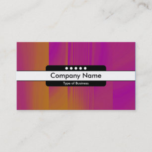 Mitte Band 5 Spots - Orange und Magenta Textur Visitenkarte