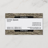 Mitte Band 5 Spots - Rinde 01 Visitenkarte (Rückseite)