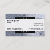 Mitte Band 5 Spots - Seifenblasen 03 Visitenkarte (Rückseite)