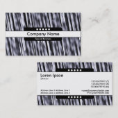 Mitte Band 5 Spots - Space Rock Visitenkarte (Vorne/Hinten)