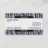 Mitte Band 5 Spots - Space Rock Visitenkarte (Rückseite)