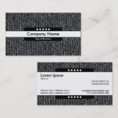 Mitte Band 5 Spots - Wooly Jumper 02 Visitenkarte (Vorne/Hinten)