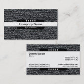 Mitte Band 5 Spots - Wooly Jumper 03 Visitenkarte (Vorne/Hinten)