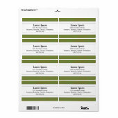 Mitte Band II - Grüne Textur (Vorne)