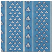 Mitte der 1800er Jahre, Blauer Streifen Stoff (Nahaufnahme)