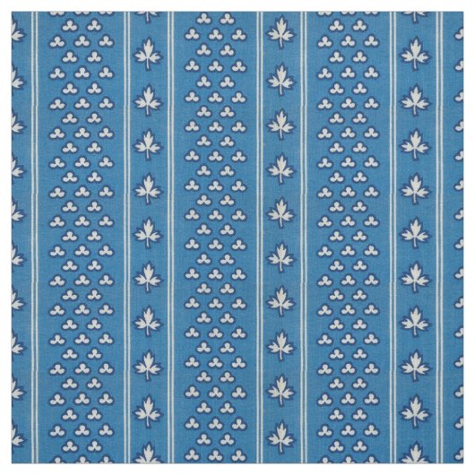 Mitte der 1800er Jahre, Blauer Streifen Stoff (Muster)