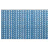 Mitte der 1800er Jahre Wavy Stripe, blau Stoff (Yard (91,4 cm))
