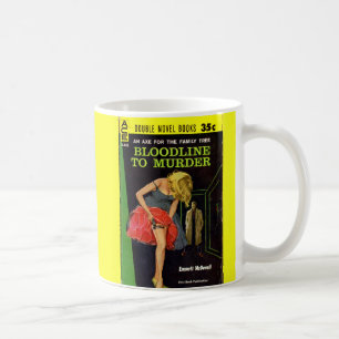 Mitte der 1950er Jahre Bloodline to Murder Zellsto Kaffeetasse