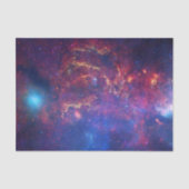 Mitte der Galaxie - Milchstraße Seidenpapier (Vorderseite)